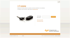 Desktop Screenshot of infozone.gaa.qc.ca